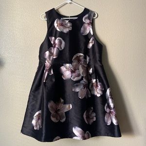 Forever 21 Black Floral Dress